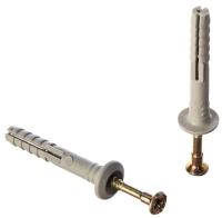 Дюбель гвоздь (потай) SM-L 6х40 с шурупом 200шт Tech-KREP