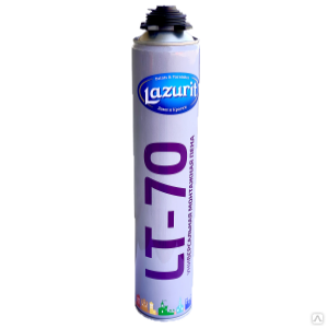 Пена профессиональная всесезонная Lazurit LT-70 (998гр  12шт)