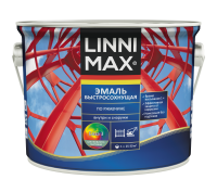 Грунт-эмаль алкидная LINNIMAX Быстросохнущая по ржавчине шелковисто-матовая База 3 2,35 л (P)