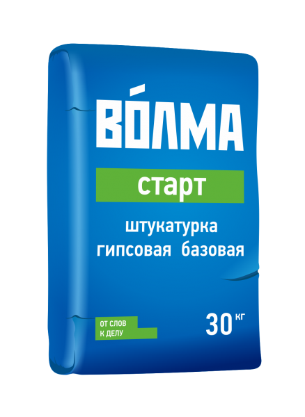 Штукатурка гипсовая ВОЛМА- Старт, 30 кг (45 шт/пал) купить по низкой цене в Пятигорске - Батяня