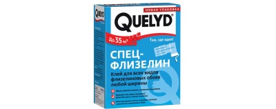 Клей обойный Quelyd Спец-Флизелиновый (300г.30шт)