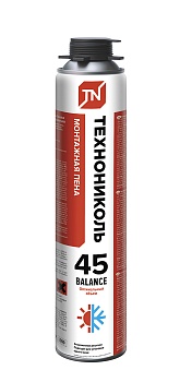 Пена №45 BALANCE всесезонная монтаж. профессиональная ТехноНИКОЛЬ 1000мл,610гр.12шт.кор