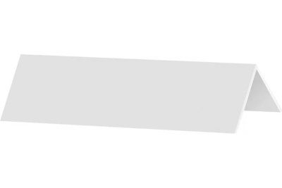 Угол отделочный из ПВХ 20х20мм белый  (3м)