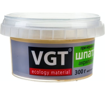 Шпатлевка Экстра дуб (0,3кг,6 шт) ВГТ