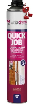 Напыляемый утеплитель полиурет. QUICK JOB 850мл
