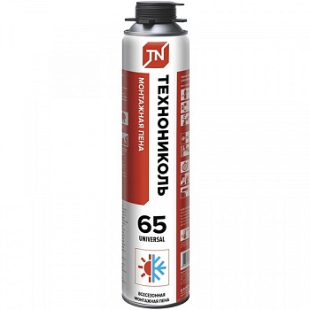 Пена 65 UNIVERSAL ТЕХНОНИКОЛЬ всесезонная (12 шт)