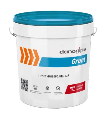 DANOGIPS GRUNT грунтовка универсальная 10 л.10 кг (33 шт)