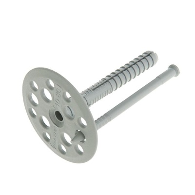 Дюбель для изоляции с п.п гвоздем 10х80 ( 1000 шт)