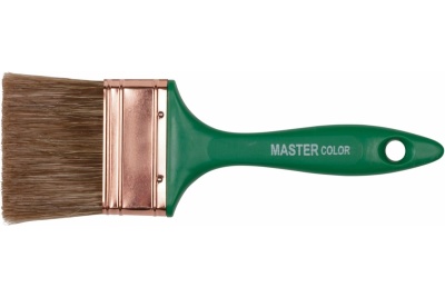 Кисть ПЭТ+нат. щетина 30 мм пласт.ручка 30-0231