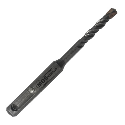Бур SDS-Plus 10.160 по бетону и кирпичу (2 кромки) MOS-DISTAR