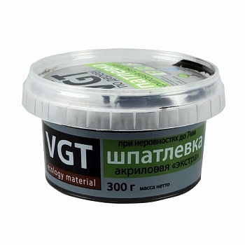 Шпатлевка Экстра венге (0,3кг,6 шт) ВГТ