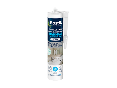 Bostik-Perfect Seal-ВАННАЯ-СИЛИКОН ЭКСТРА-БЕЛЫЙ