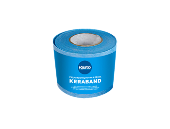 Keraband лента гидроизоляционная 10 м х 0,125 м для упрочнения углов и стыков KESTO