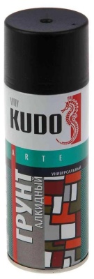 Аэрозоль грунт черный KUDO №2003 520мл