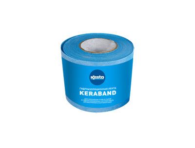 Keraband лента гидроизоляционная 10 м х 0,125 м для упрочнения углов и стыков KESTO