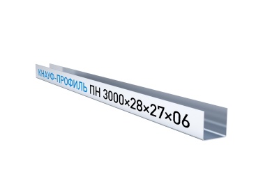 Профиль 27х28 Кнауф (72м.пач, 2880м.пал)