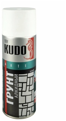 Аэрозоль грунт белый KUDO №2004 520мл